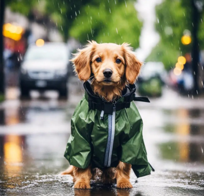 雨天遛狗注意事项：给爱犬提供舒适舒适和安全的雨中散步体验