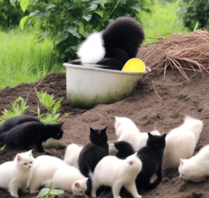 猫粪做肥料