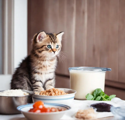 2至6月幼猫喂养方法的用量