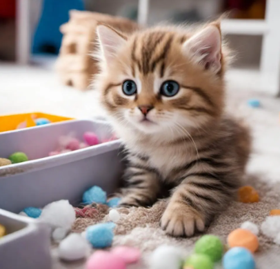 小猫排便用猫砂
